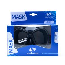 Маска для плавания SALVAS Phoenix Mask CA520N2NYSTH, размер взрослый, черная