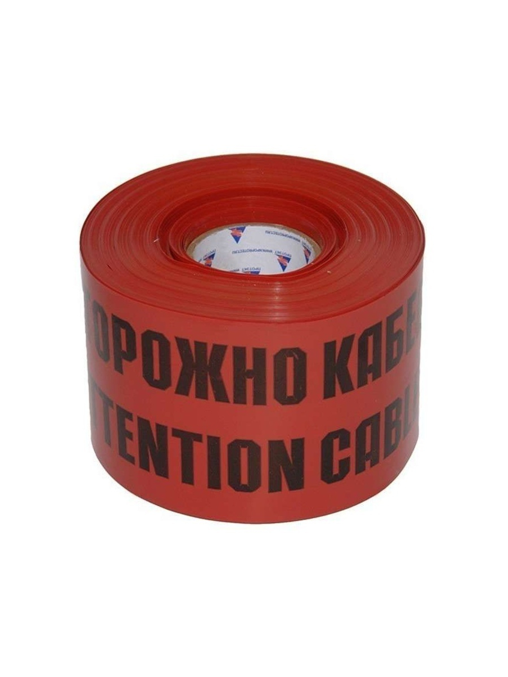 Лента сигнальная ЛСЭ-150мм "Осторожно кабель" красн./черн. (рул.100м) Протэкт 8272