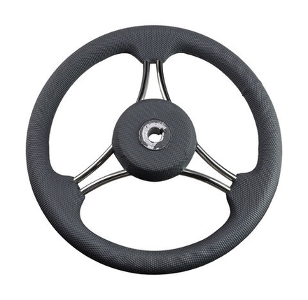 Рулевое колесо Osculati, диаметр 350 мм, цвет серый