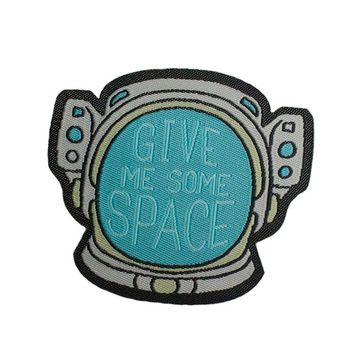 Термонаклейка на рюкзак и на одежду. Give me some space