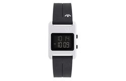 Adidas Originals Wrist Watch Quartz Movement Silicone Strap 31mm Black Dial Unisex 30m Water Resistant