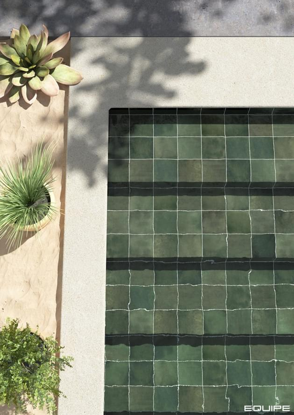 Equipe Spa&Pools Celadon 15x15