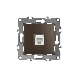 12-3105-13 ЭРА Розетка телефонная RJ11, IP20, Эра12, бронза