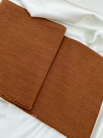 Подвяз трикотажный коричневый  0.9м, ширина 14-15,5 см