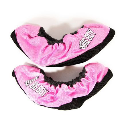 Чехлы для коньков мягкие BIG BOY, BB-COV-DS-P-L, полиэстер, розовые