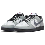 Nike Dunk Low Lx Glitter Swoosh White Light Smoke Grey Women's