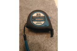 Рулетка 3 м x 16 мм GROSS Ergonomisch 31101