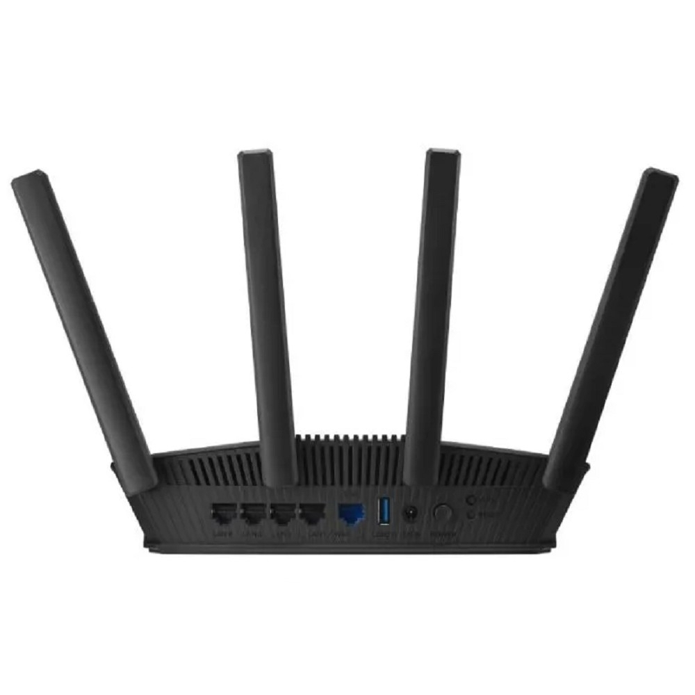 Маршрутизатор Роутер беспроводной Asus RT-BE58U, 4 LAN, 1000 Мбит / с, 4 (802.11n), 5 (802.11ac), 6 (802.11ax), 1 x USB 3.1, 3G, 4G / LTE, IPv6 черный
