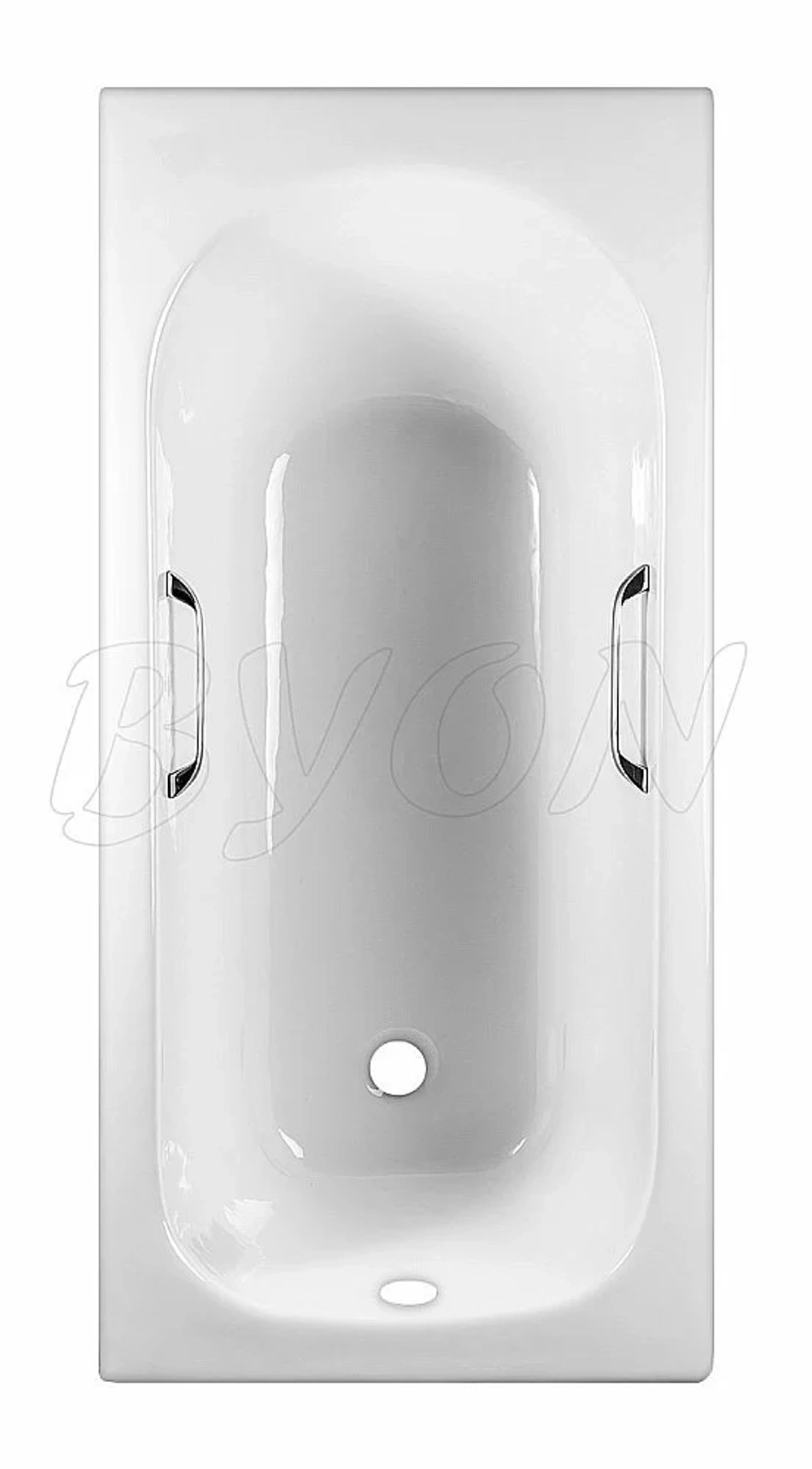 Ванна чугунная BYON B15 V0000221 170x75 с ручками