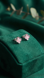 Серьги клевер