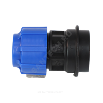 Муфта компрессионная ПЭ Дн 50х1 1/2" ВР Ру16 ТПК-АКВА 52005112