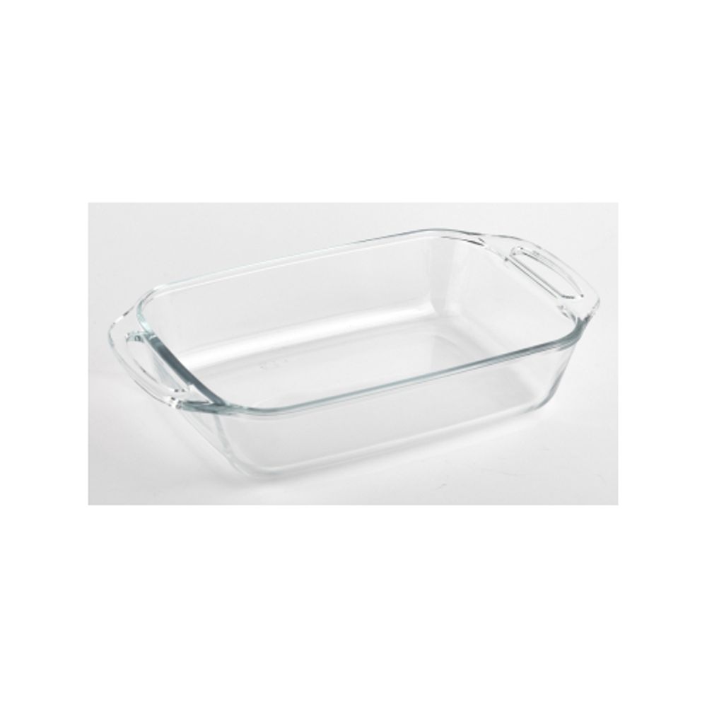 Форма для запекания Marinex 6539-1 прямоугольная глубокая стеклянная с ручками 3,5 л 37.1 x 22.9 x 7 cм | Marinex