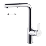 Смеситель для кухни с выдвижной лейкой RS-Q 931902H1