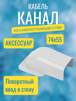 Аксессуары для кабель-канала "Арктика" RuVinil 74х55
