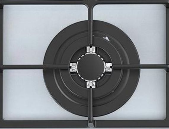 Газовая стеклянная варочная панель Korting HGG 6722 CTW