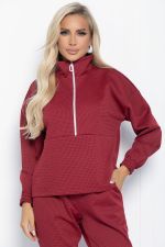 Костюм Спорти (бордовый) К11082 LT Collection