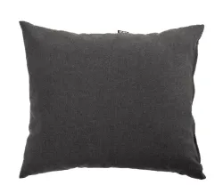Декоративная подушка для мебели 50х43 см, цвет темно-серый 027