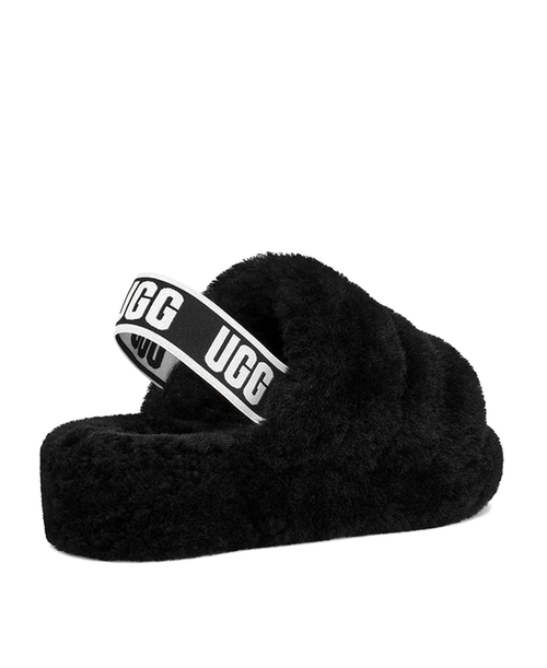 FLUFF YEAH SLIDE-black