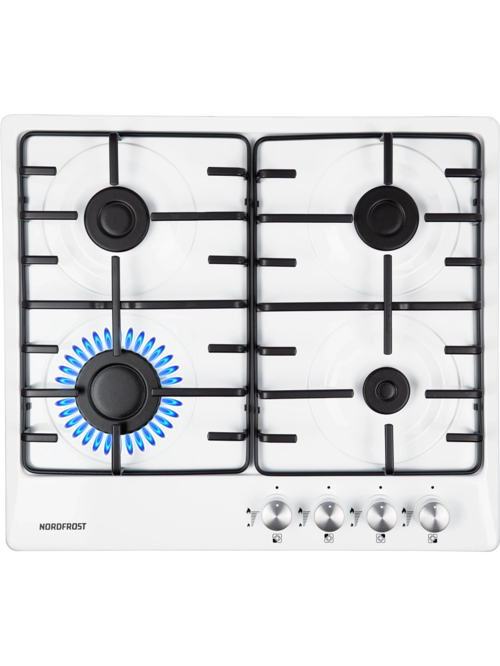 Встраиваемая газовая варочная панель Nordfrost HS 6040 W