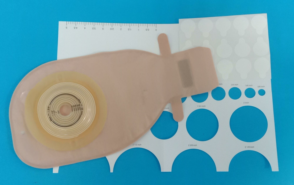 (10 шт) Калоприемник 17511 конвексный для втянутых стом, Coloplast, однокомпонентный, дренируемый, с фильтром.