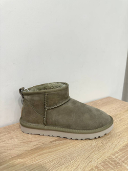 Угги из натуральной замши/шерсть