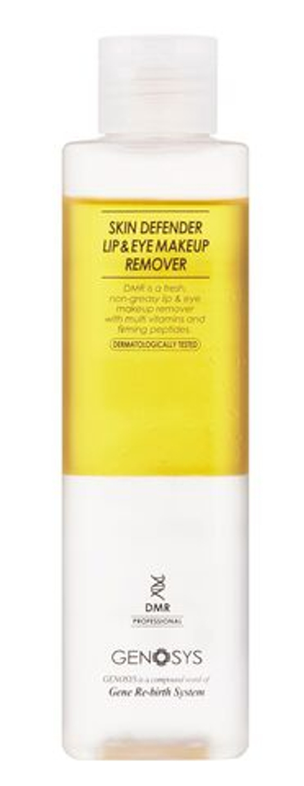 Genosys SKIN DEFENDER LIP & EYE MAKEUP REMOVER Средство для снятия макияжа с губ и глаз 200 мл