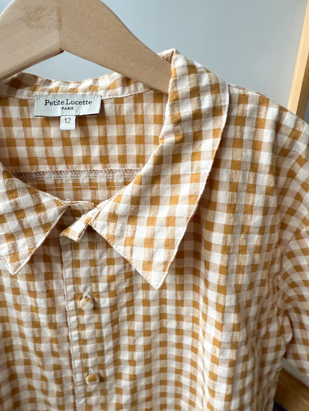 Хлопковая рубашка Petite Lucette, 152