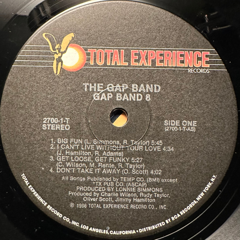 The Gap Band - Gap Band 8 (США 1985г.)
