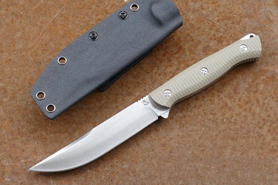 Нож STEELCLAW ЕРМАК бежевый