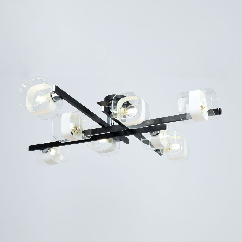 Citilux Вирта CL139282 Люстра потолочная Чёрная