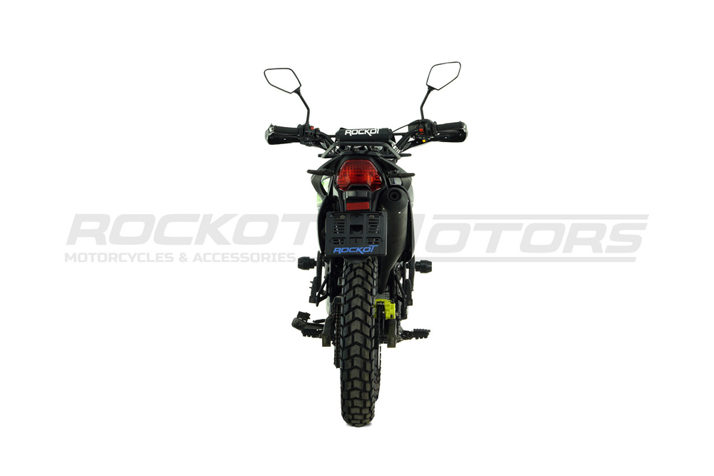 Мотоцикл эндуро ROCKOT XR250 (черный/зеленый)