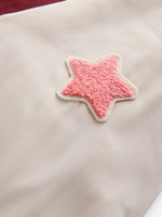 Бомбер для девочки Next E25-217, Бордовый, Бежевый