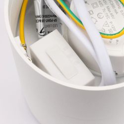 Светильник SP-POINT-SURFACE-R85-12W Warm3200-MIX (WH, 15 deg, 230V) (Arlight, IP20 Металл, 5 лет) 058614