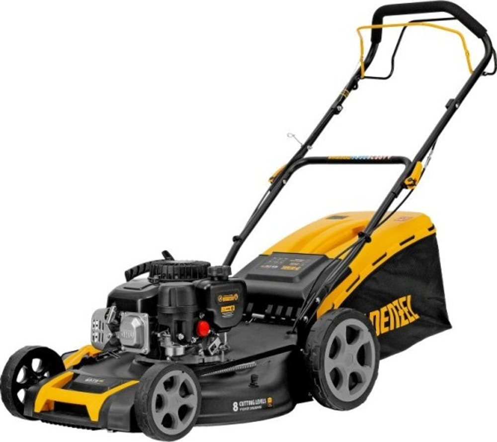 Газонокосилка бензиновая Denzel GLR-510SP-ZS 51 см, привод, травосборник 65 л 58825