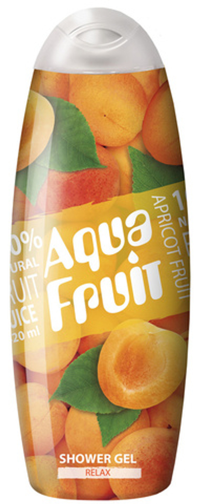 Aquafruit Гель д/душа Абрикос 420мл.