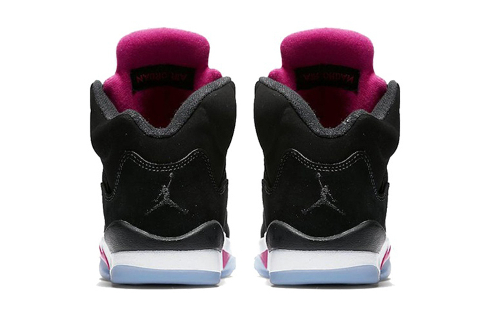 Jordan Air Jordan 5 Retro Black Deadly Pink GS Hyper Sneakers