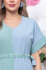 Платье "Фестия" (фисташка/голубой) П5756 LT Collection