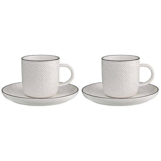 Набор чайных пар contour, 250 мл, 2 шт.