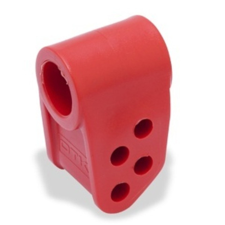 Втулка рулевой колонки OTK красная пластик