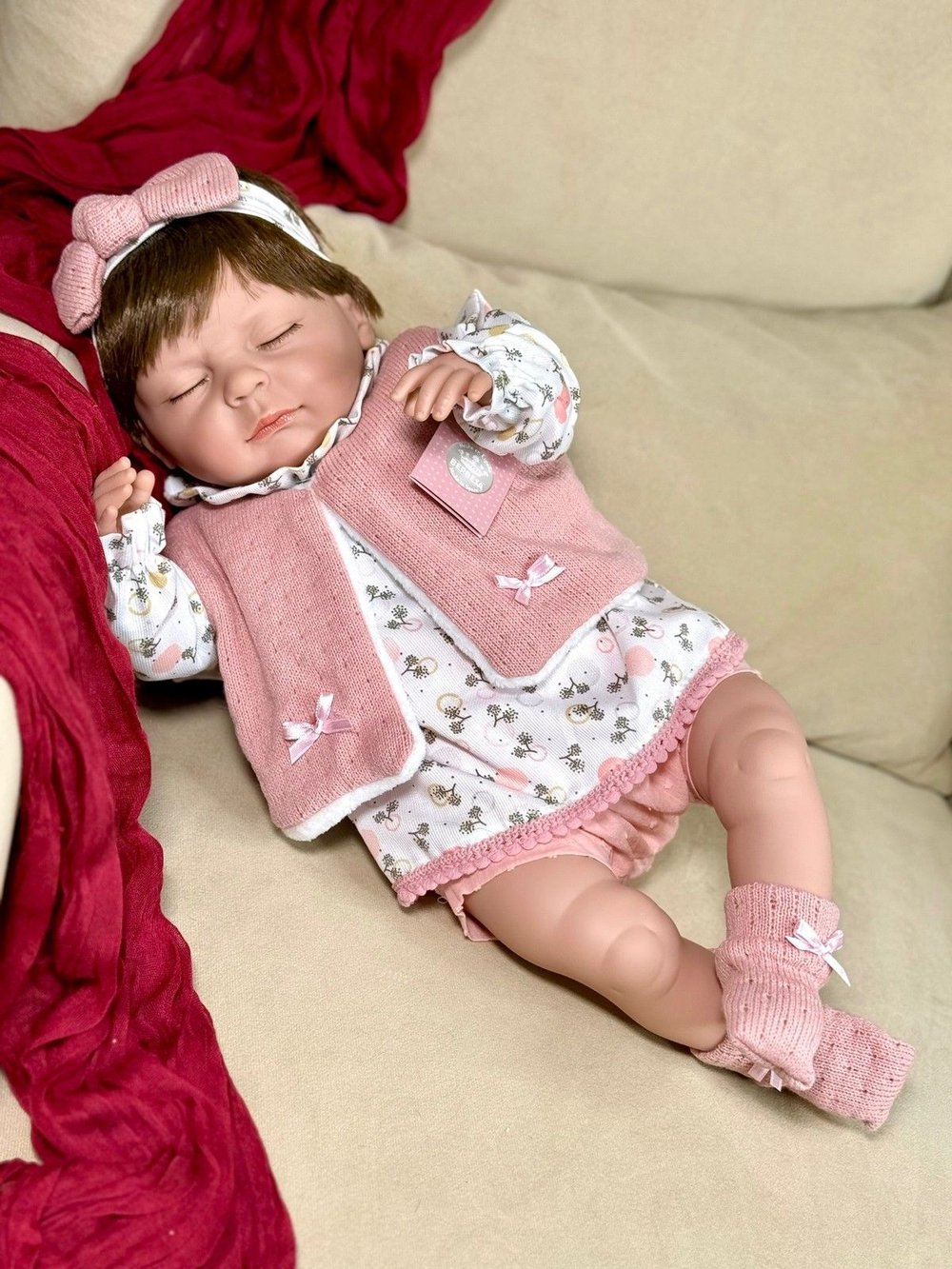 Кукла Berbesa мягконабивная 52см Valeria (5402K)