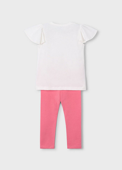 футболка с леггинсами