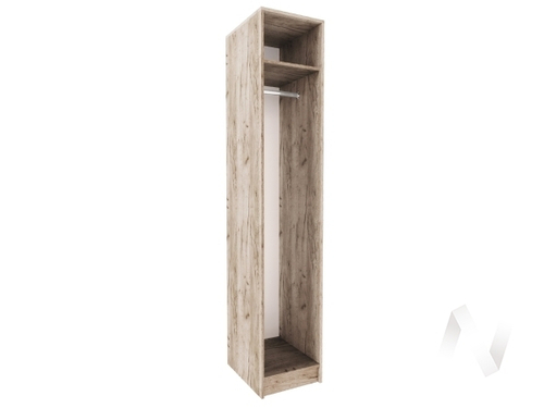 Пенал ЯПП-1 Прихожая Ямайка (дуб крафт серый/кашемир)