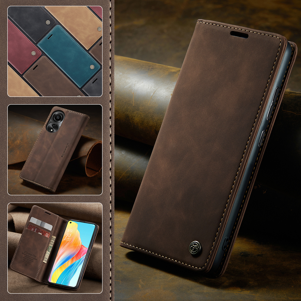 Чехол-книжка CaseMe Matte OPPO A78 4G global