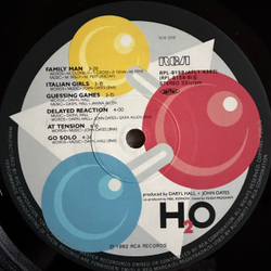 Виниловая пластинка Daryl Hall, John Oates ‎– H2O LP