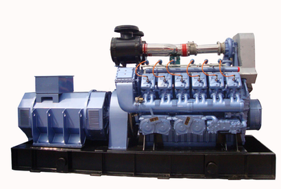 Газопоршневая установка Vman CNG620V12 1000 кВт