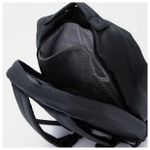 Рюкзак BRAUBERG молодежный с отделением для ноутбука, "Квадро", искуственная кожа, черный, 44х29х13 см, 227088