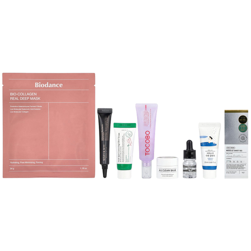 iHerb Exclusive, набор корейских косметических средств для ухода за кожей, 8 предметов