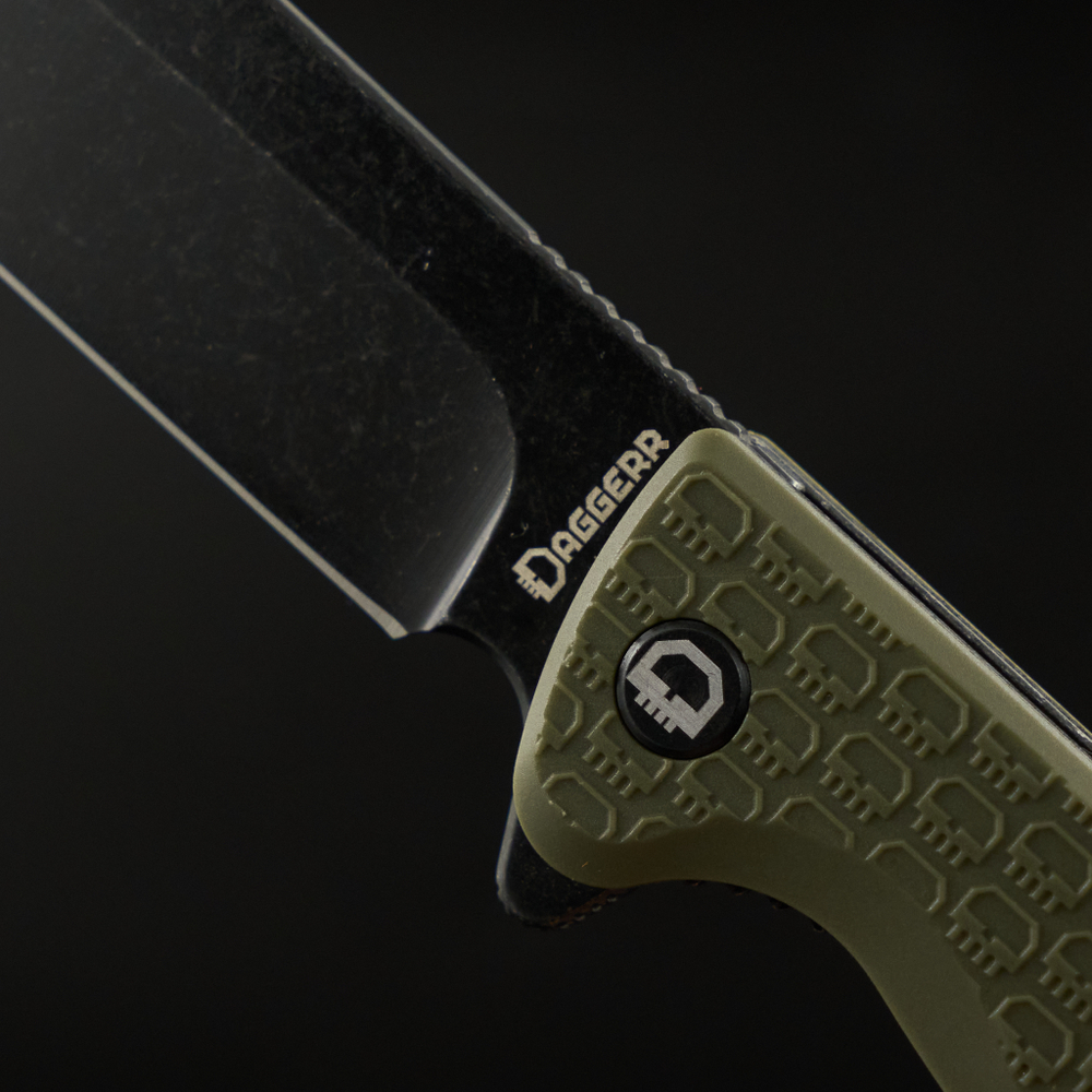 Нож складной DAGGERR Toothpick Olive BW DL