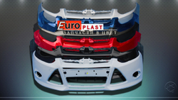Передние бампера в цвет для Ford Focus 3 2011-2014