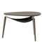 Журнальный столик Hang Out, темный дуб, латунь | UMAGE | Дания